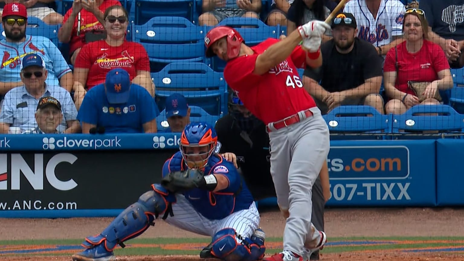 Paul Goldschmidt's solo home run 03/20/2022 New York Mets