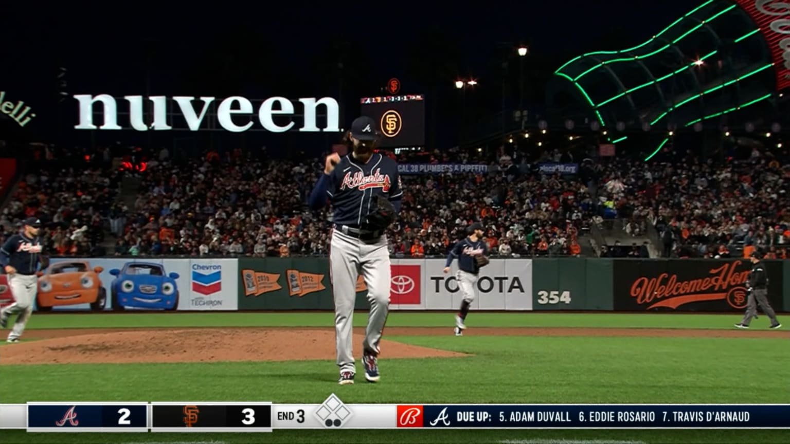 Ian Anderson strikes out seven 09/17/2021 Atlanta Braves