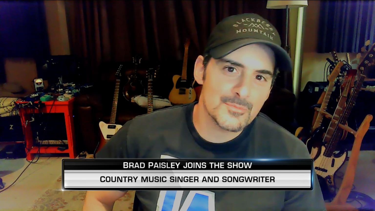 Brad Paisley joins MLB Central 07/27/2021 Los Angeles Dodgers