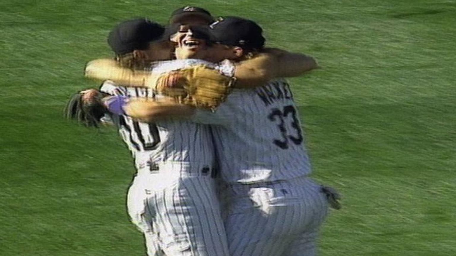 SFCOL Rockies clinch the NL Wild Card 10/01/1995 Colorado Rockies