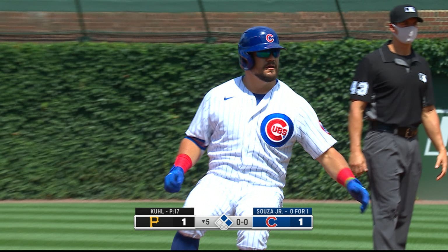 Kyle Schwarber's RBI double | 08/02/2020 | Chicago Cubs