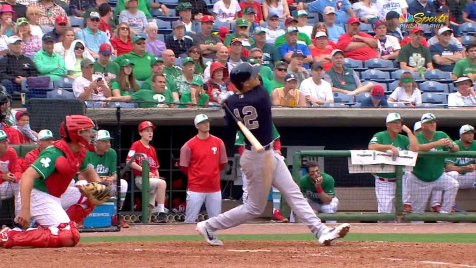 NYY@PHI: Tulo belts 2-run, go-ahead home run in 7th | 03/17/2019 | New ...