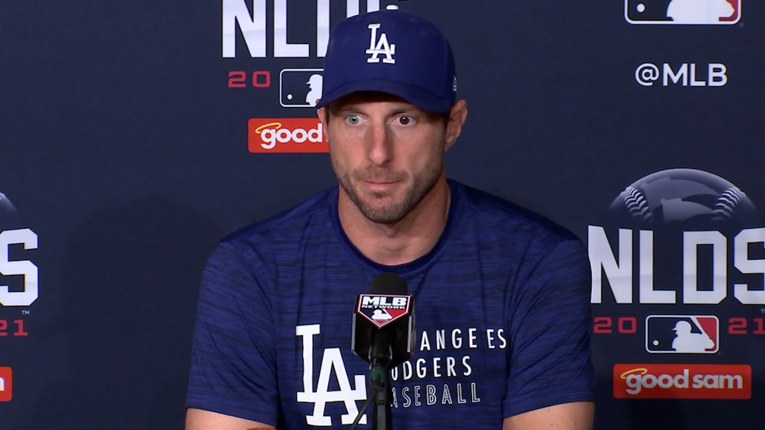 Max Scherzer on wind's impact, loss in Game 3 | 10/11/2021 | Cincinnati ...