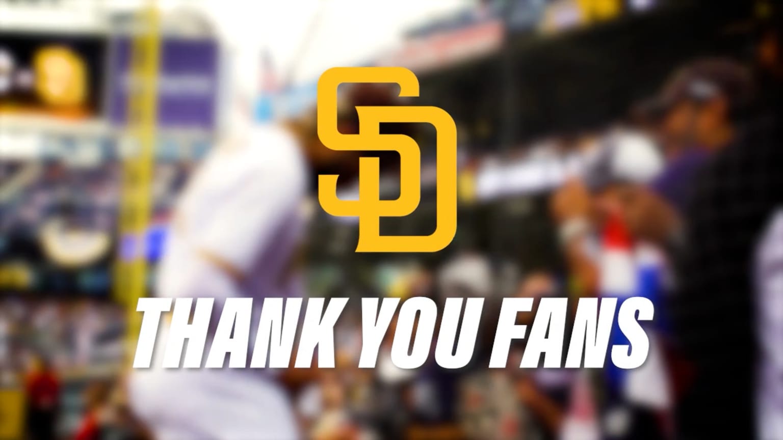 Thank you, Hoz! Best of luck in Boston! - San Diego Padres