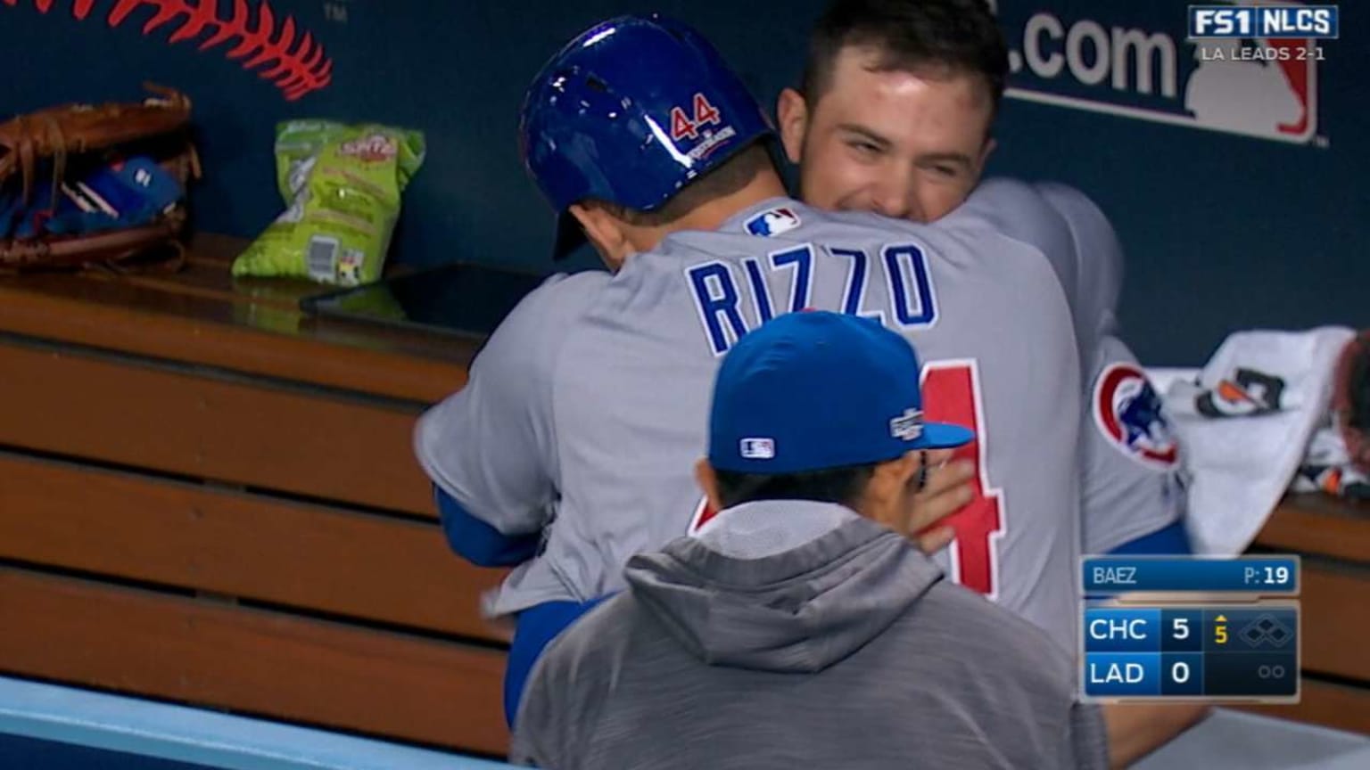 NLCS Gm4: Rizzo on using Szczur's bat, umpires | 10/19/2016 | MLB.com