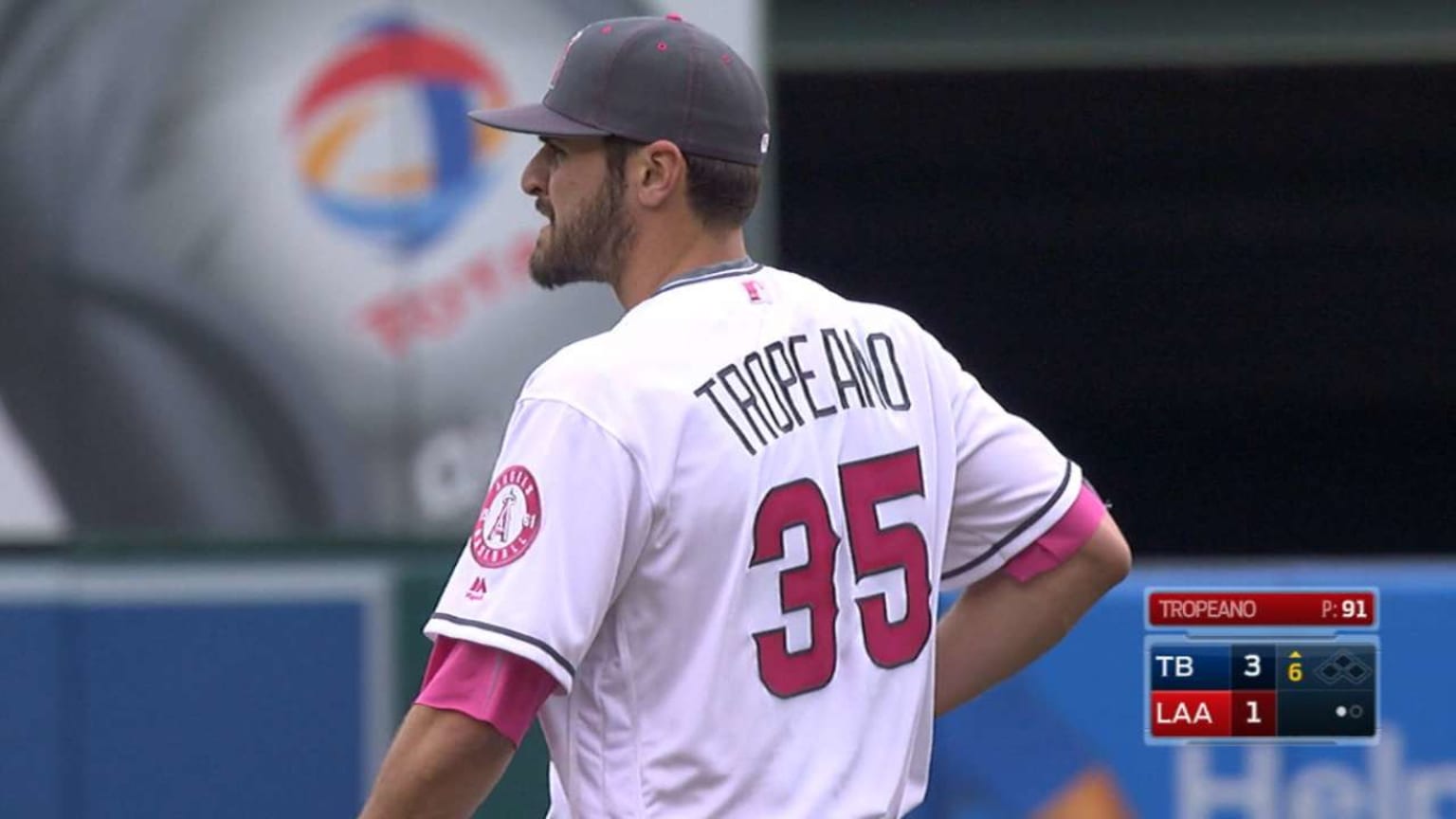 Tropeano Fans 10 Batters 05 08 2016 New York Mets