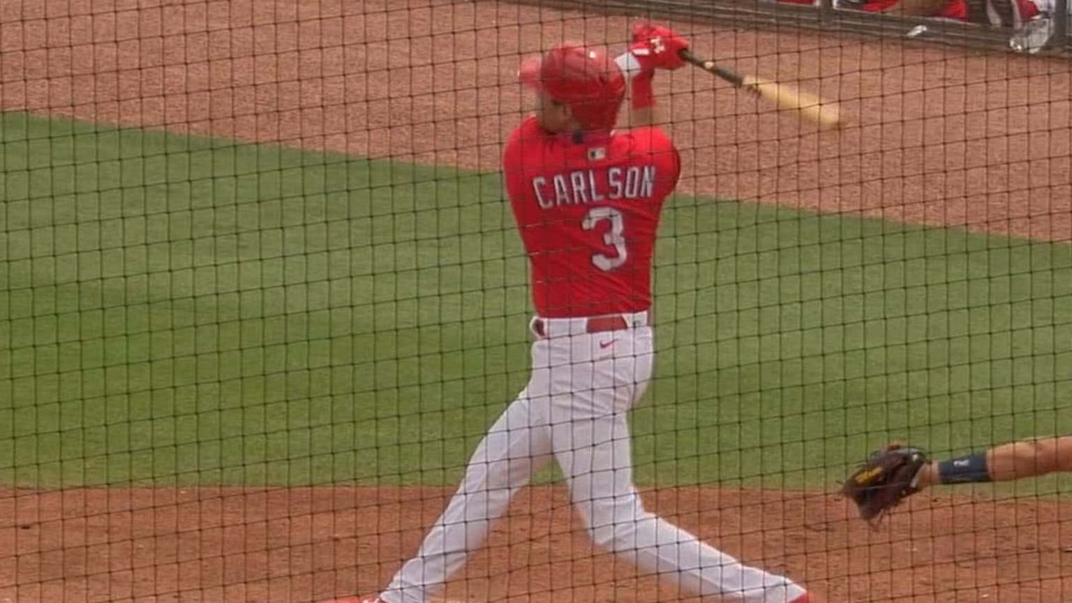 Dylan Carlson's running catch, 04/08/2021