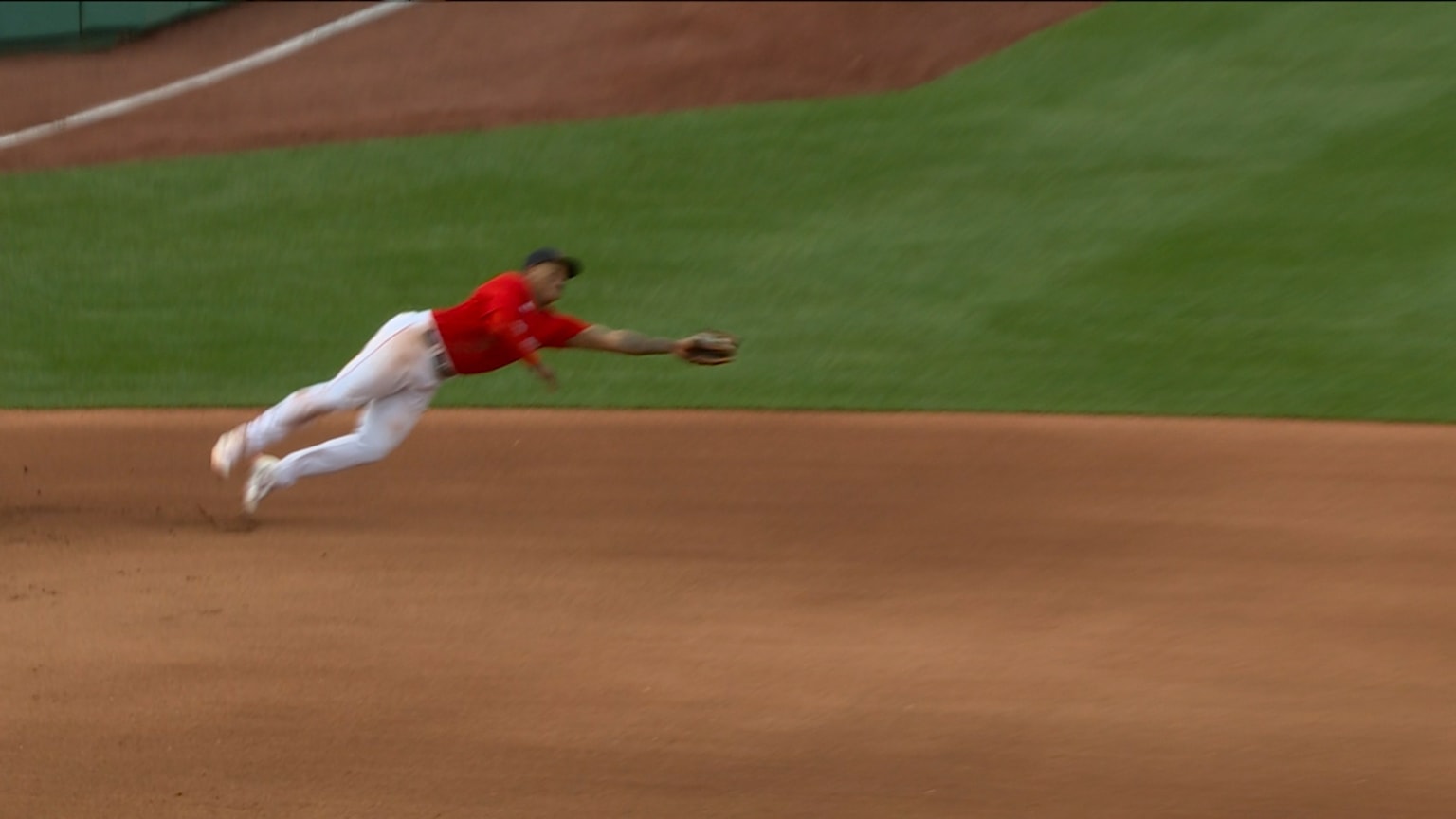 Rafael Devers Makes Acrobatic Catch, acrobatics, Rafael Devers, Rafael  showing off the acrobatics!, By Boston Red Sox