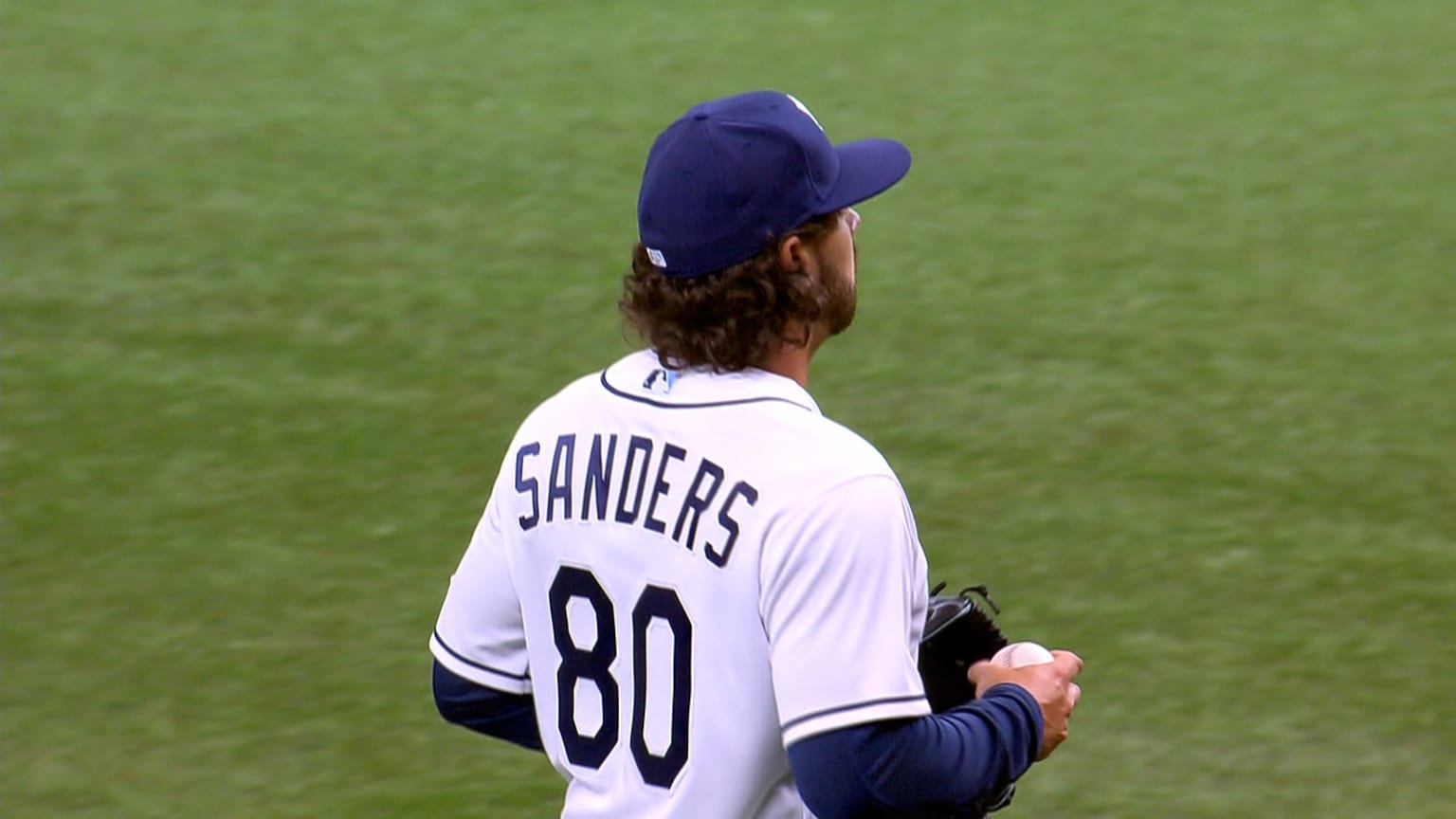Phoenix Sanders' 1st strikeout 04/14/2022 Tampa Bay Rays