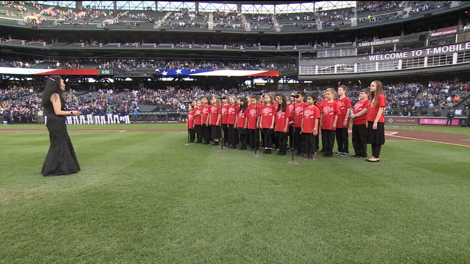 April 26 national anthem 04/27/2019 Seattle Mariners
