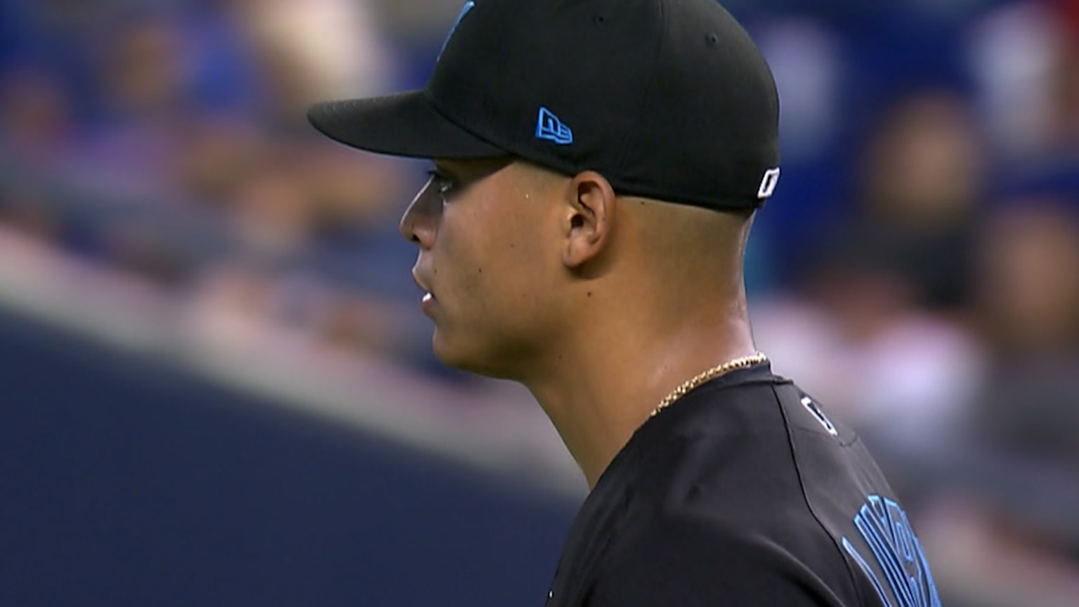 Jesús Luzardo strikes out Wisdom 08/13/2021 Miami Marlins