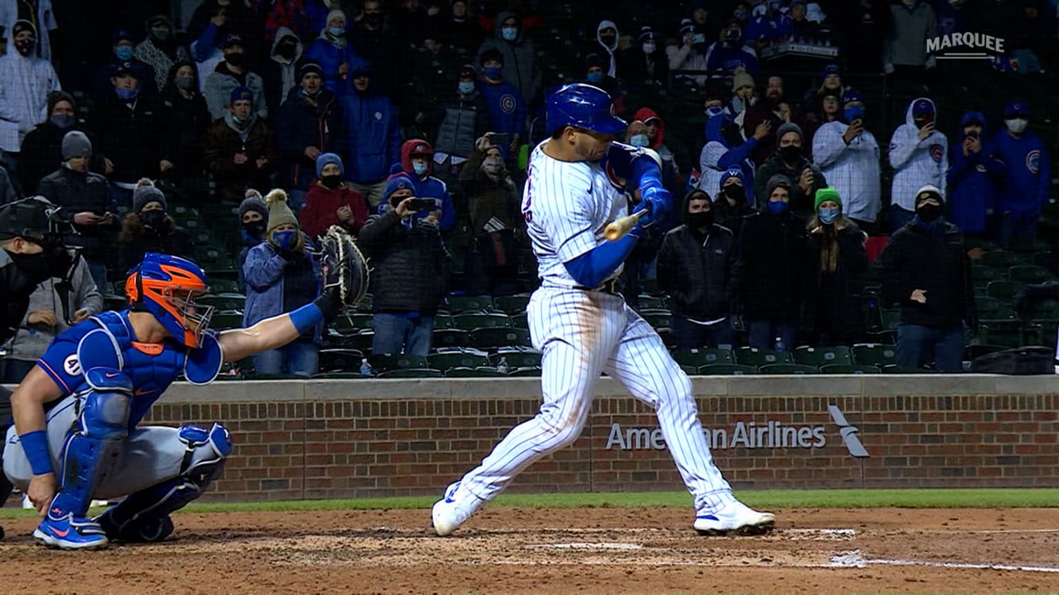 Willson Contreras' RBI walk, 04/20/2021