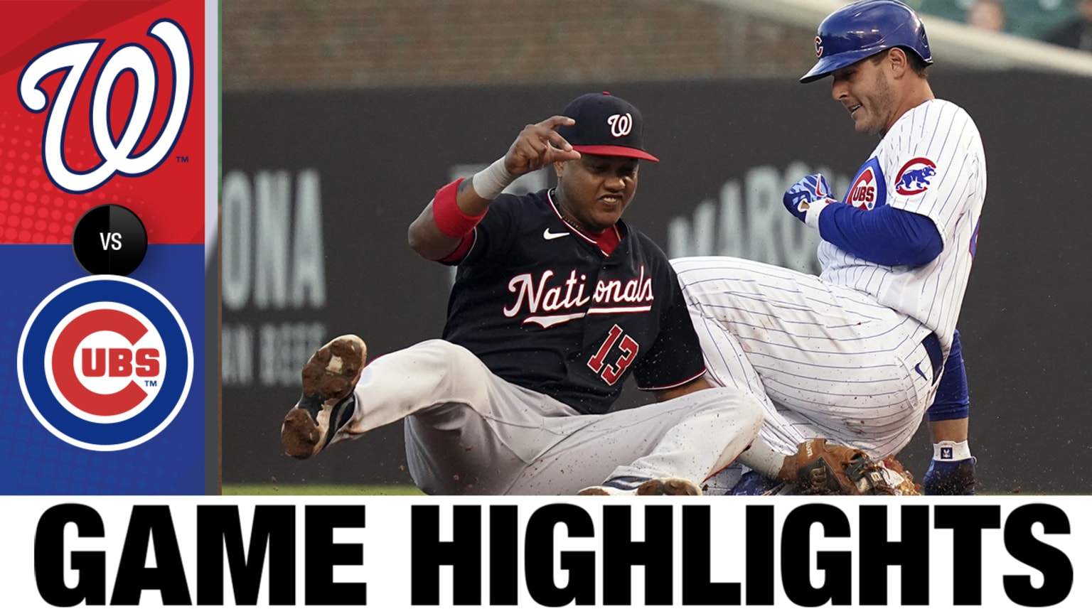 Cubs vs. Nationals Game Highlights