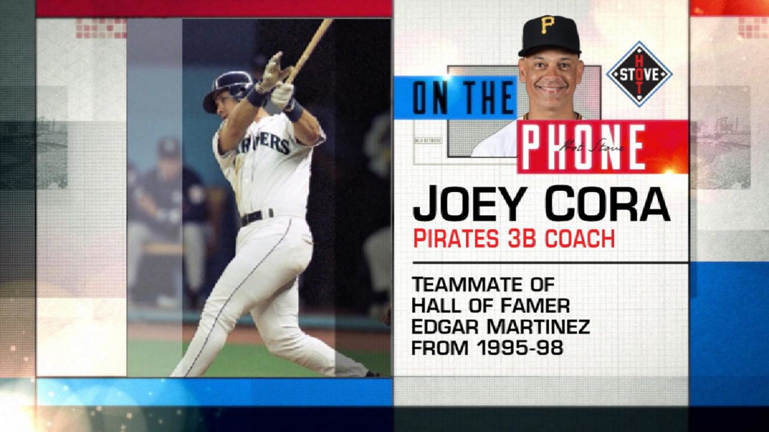 Joey Cora on Martinez's hitting 01/23/2019 Pittsburgh Pirates