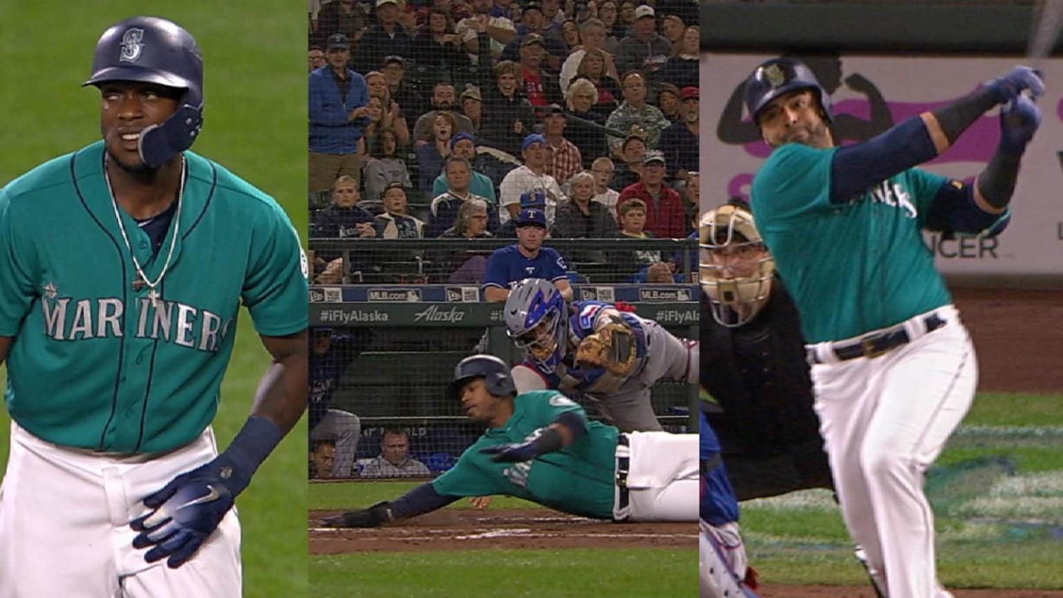 Mariners score 7 in the 2nd 09/28/2018 Seattle Mariners