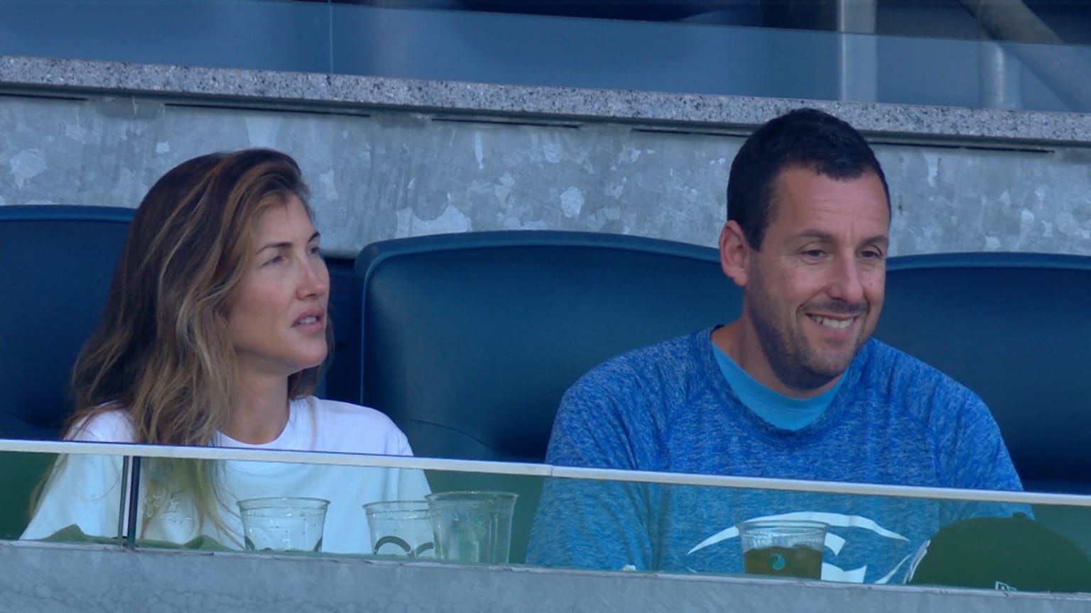 MLB - That's quacktastic! 🦆 Adam Sandler had a message for Aaron