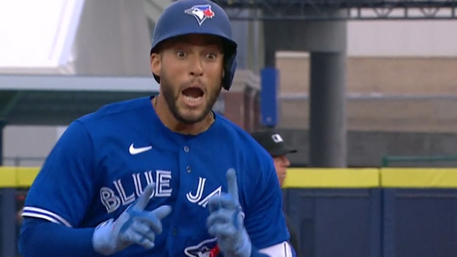 George Springer's solo homer