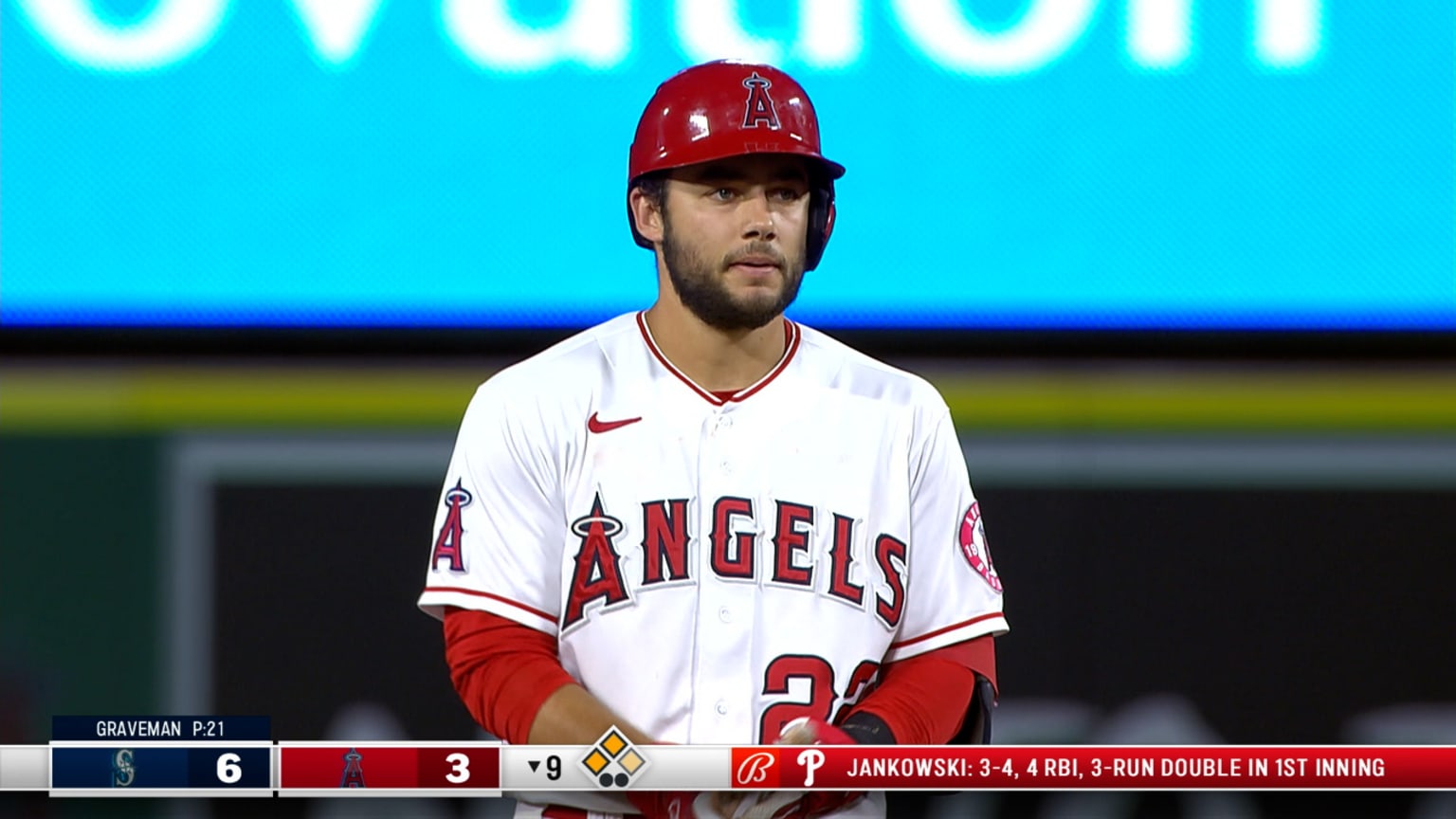 David Fletcher's RBI single 07/16/2021 Los Angeles Angels