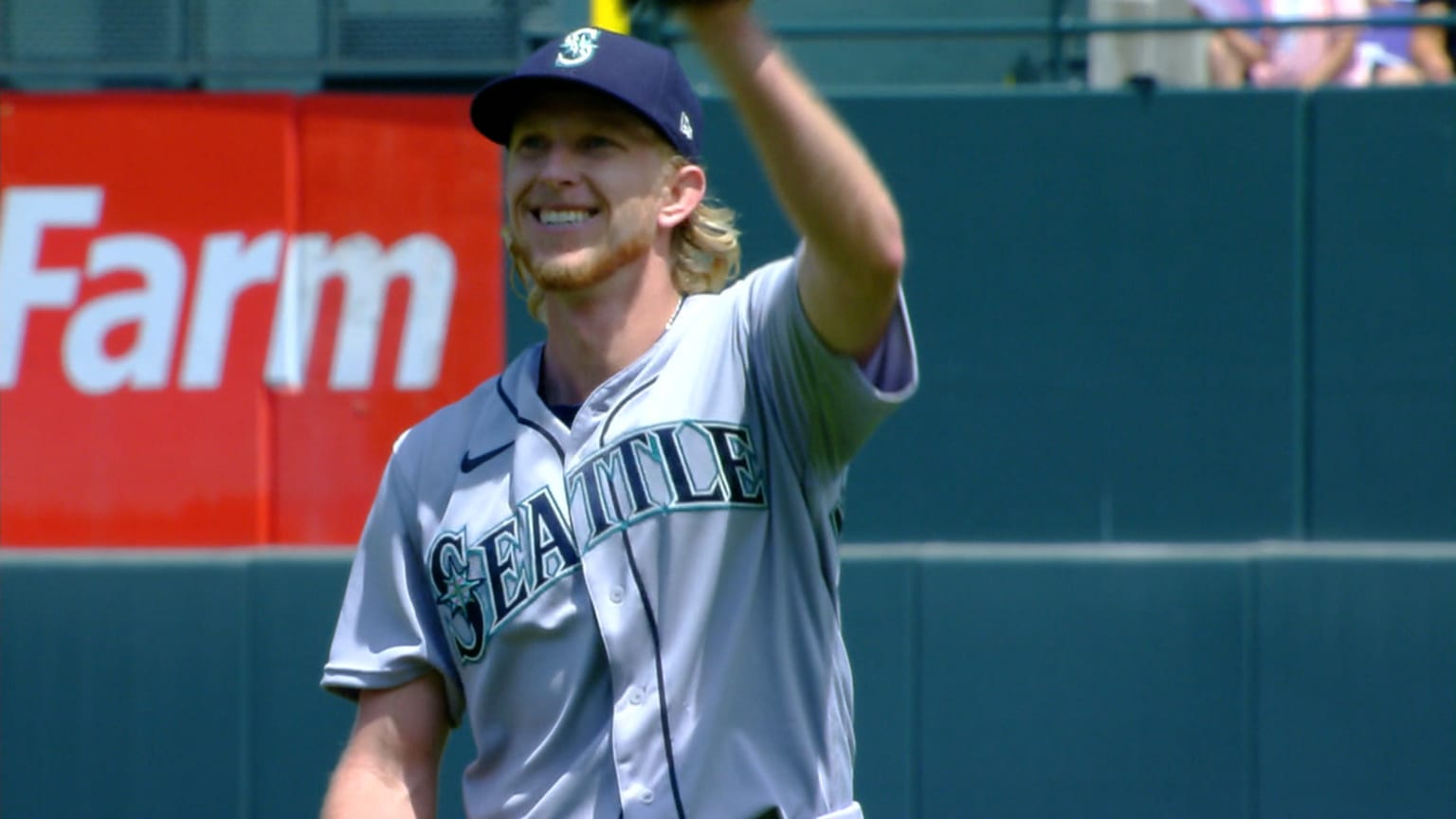McCaughan's clean 1st MLB inning 07/21/2021 Seattle Mariners