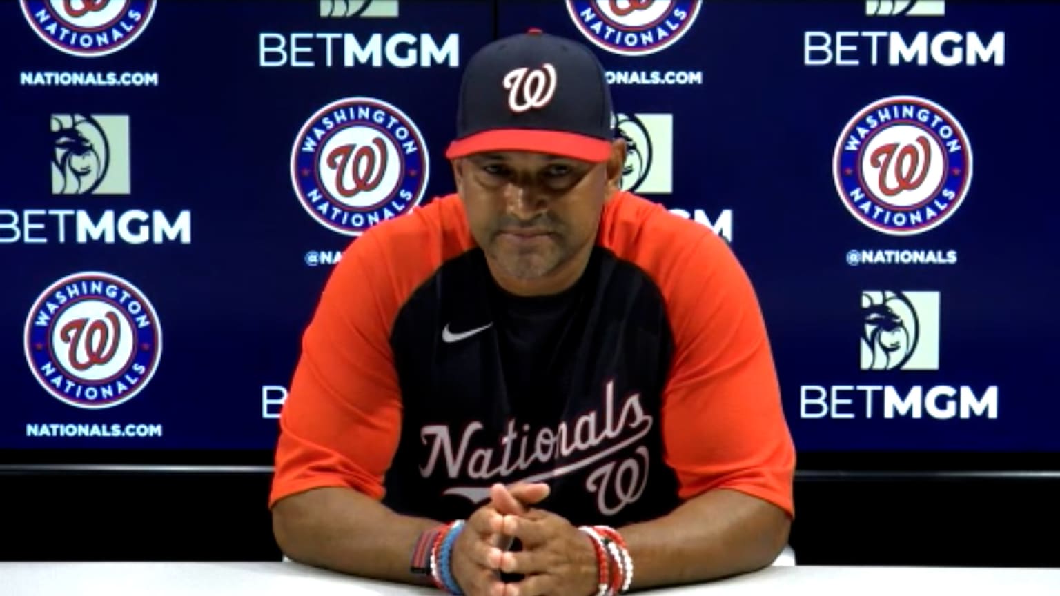 Dave Martinez on loss to Padres | 07/16/2021 | Washington ...
