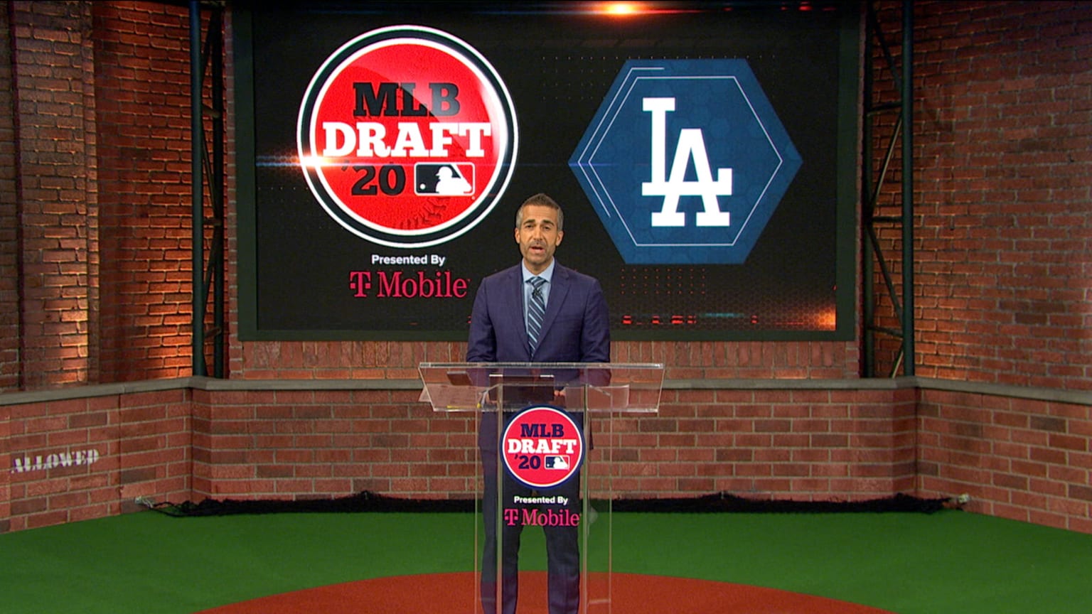 Dodgers draft C Taylor No. 130 06/12/2020 Los Angeles Dodgers