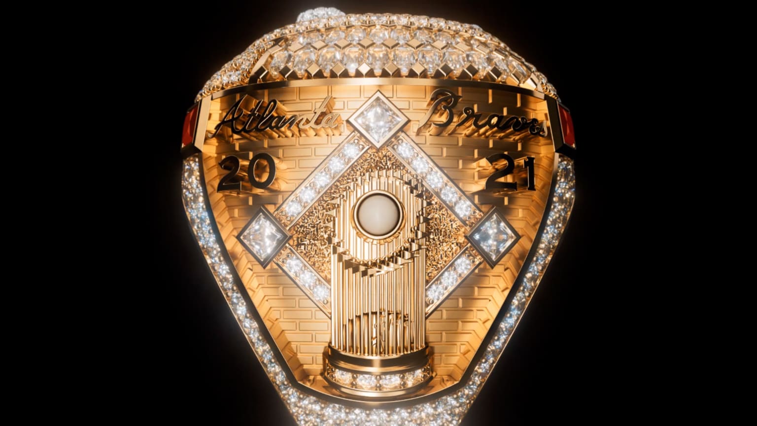 Braves 2021 World Series Ring, 04/08/2022