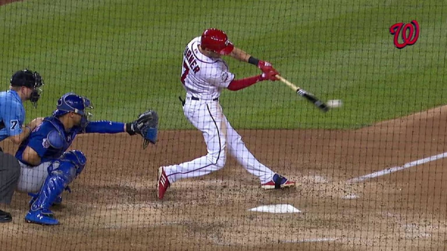 Turner's runscoring single 09/06/2018 Washington Nationals