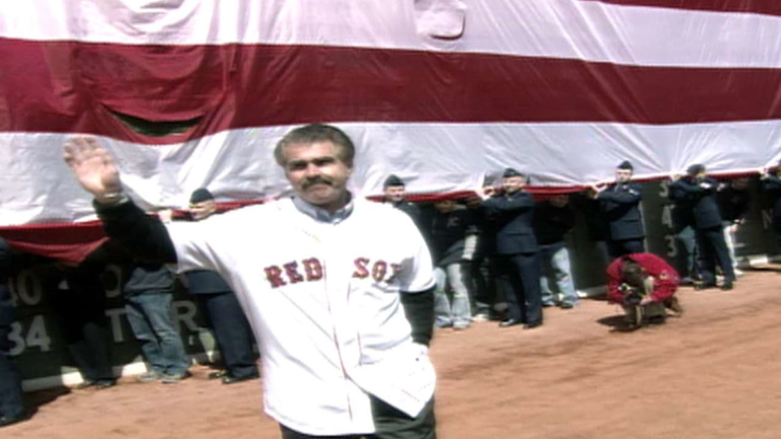 Relive Bill Buckner's First Pitch Before Red Sox's 2008 Fenway Opener 