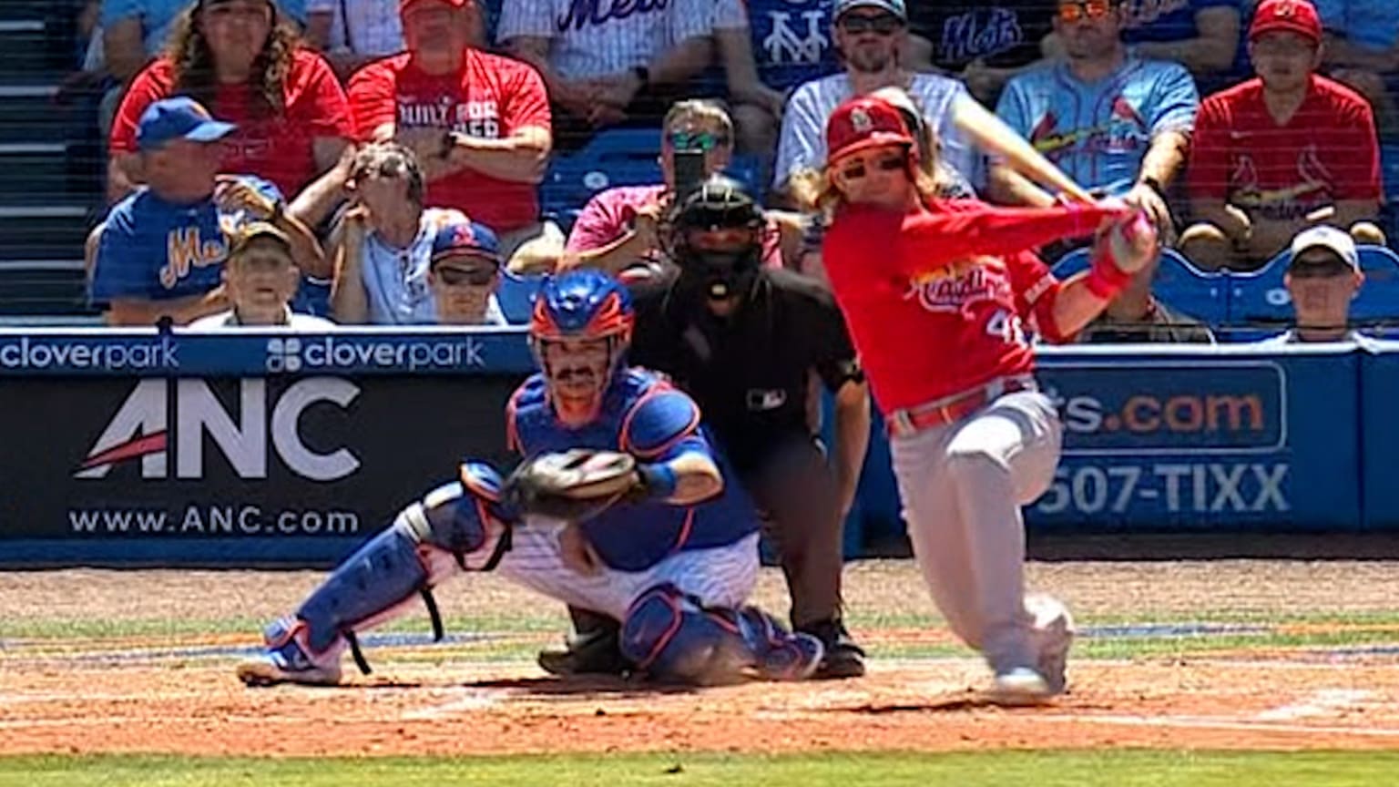 Harrison Bader hits an RBI single in the 3rd | 03/27/2022 | St. Louis ...