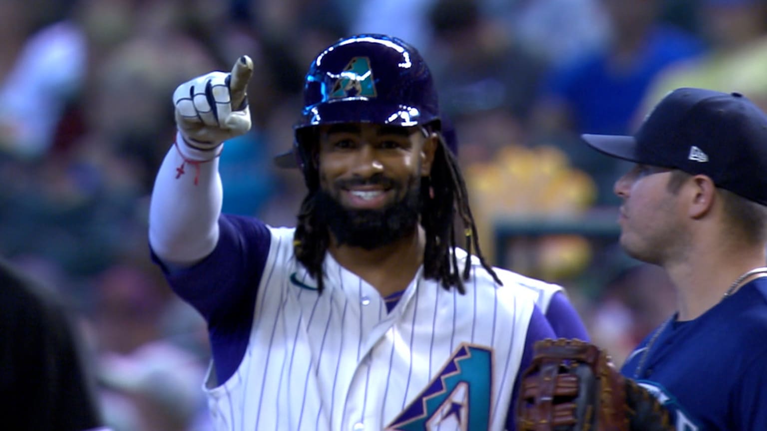 Henry Ramos' first MLB at-bat | 09/05/2021 | Arizona Diamondbacks