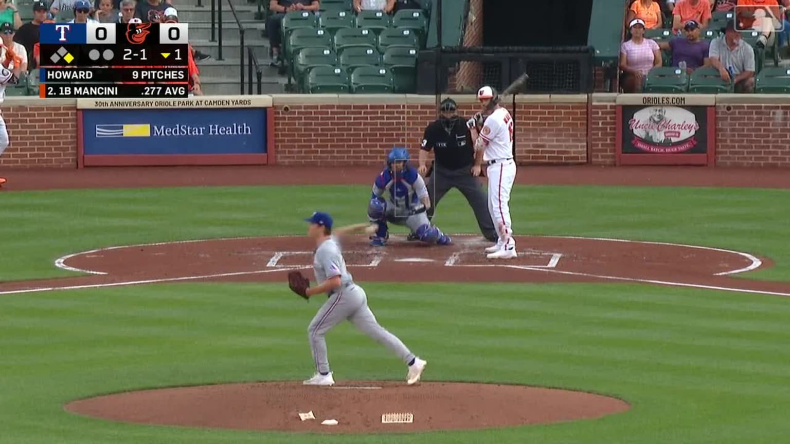 Spencer Howard completes four innings | 07/06/2022 | Texas Rangers