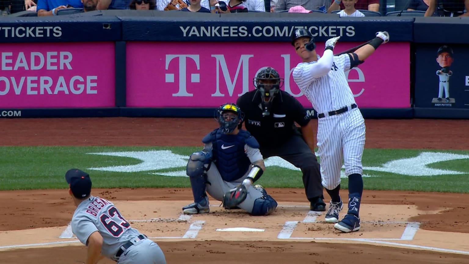 Aaron Judge's leadoff home run 06/04/2022