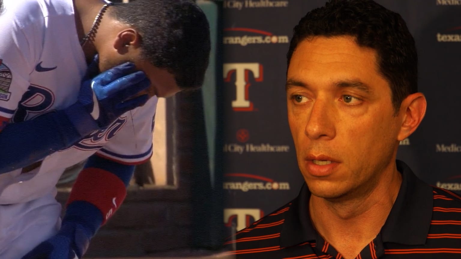 Willie Calhoun has jaw fracture 03/10/2020 Texas Rangers