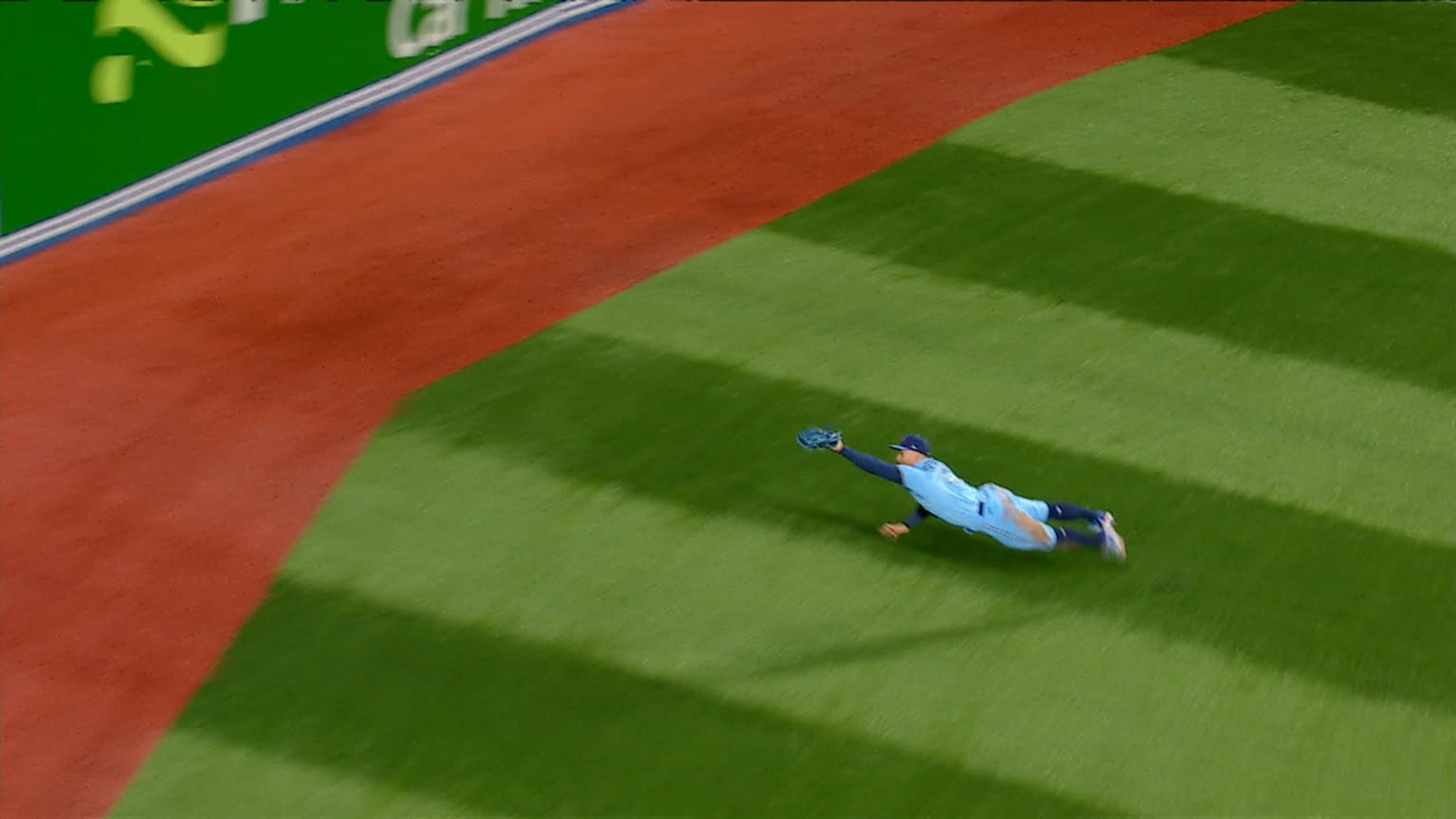 George Springer runs to make a diving grab in the 5th | 04/25/2022 ...