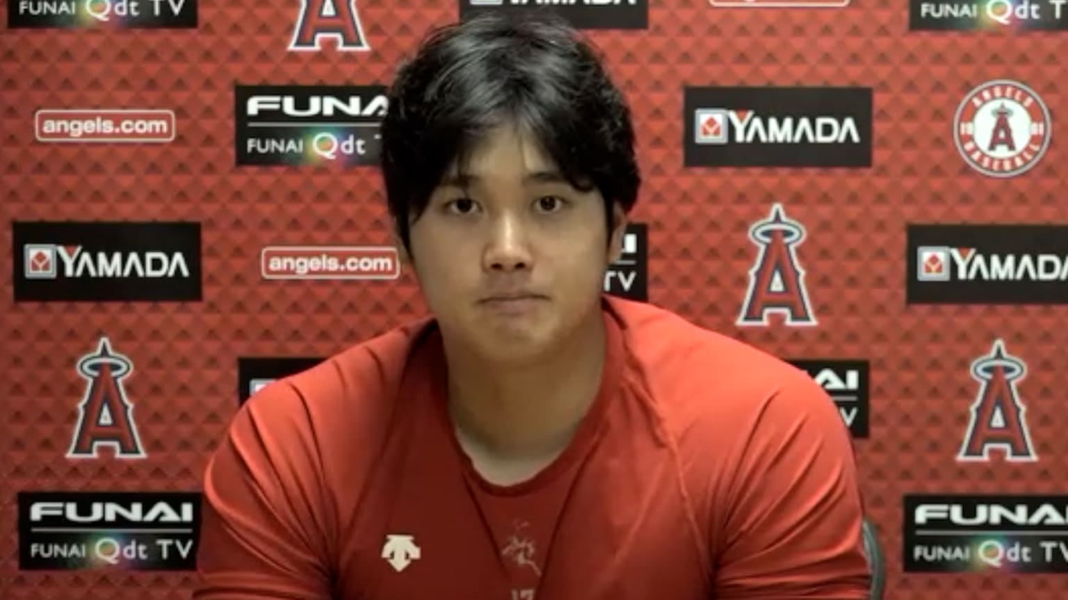 Shohei Ohtani on his start 09/19/2021 Los Angeles Angels