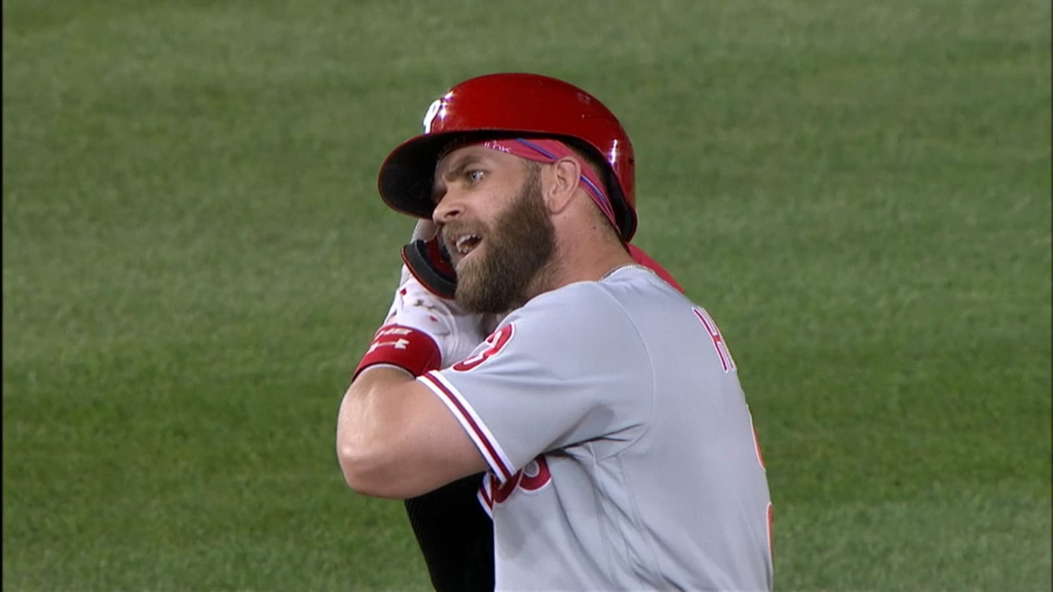 Bryce Harper s two run double