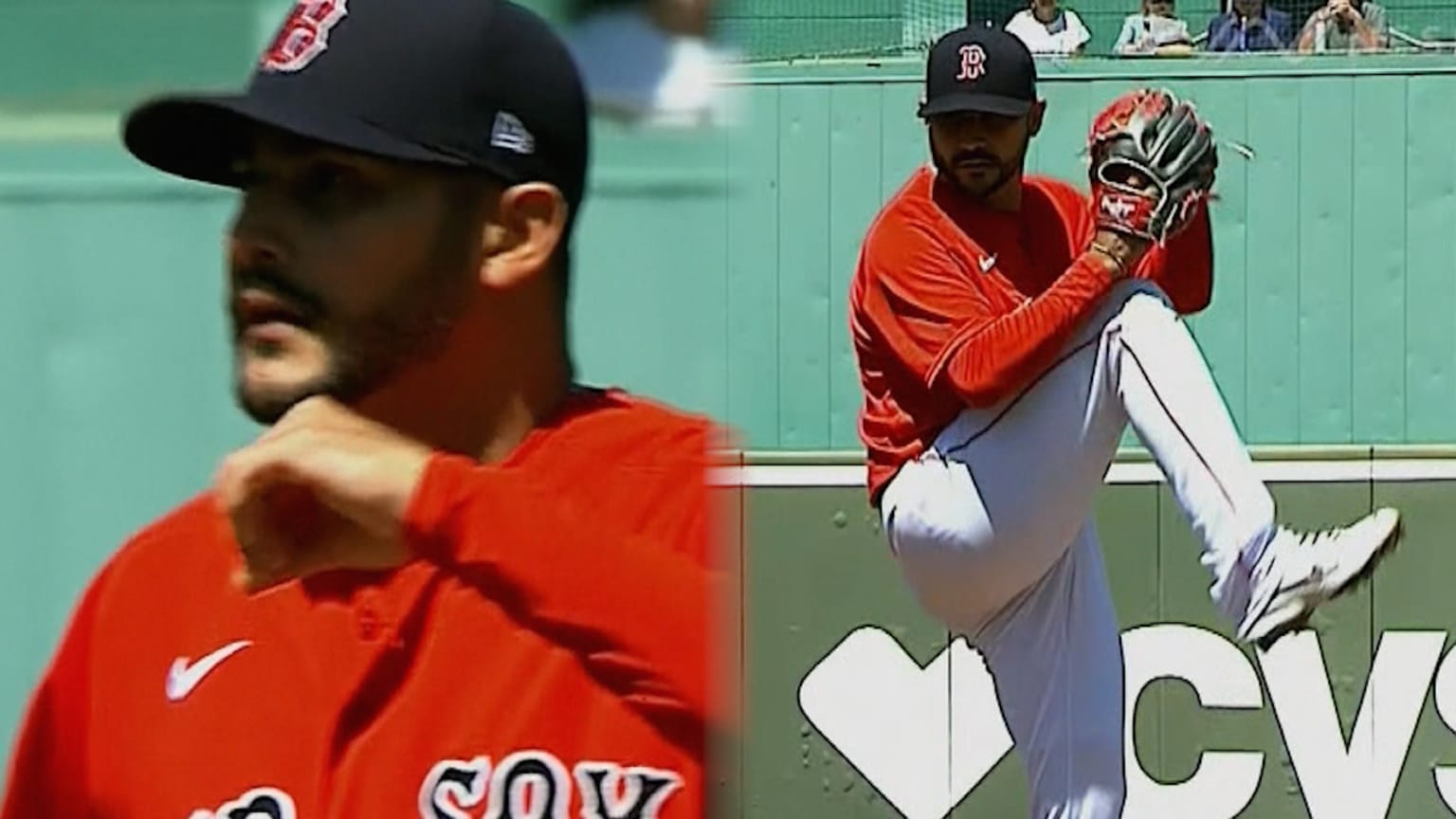 Martín Pérez's four strikeouts 03/13/2021 Boston Red Sox