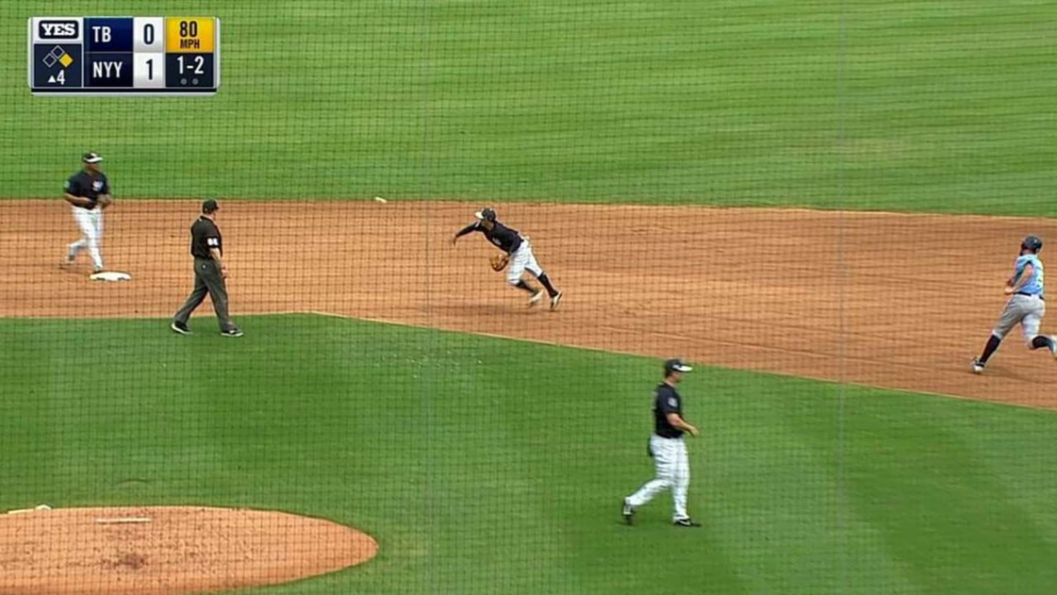 Yankees' double play 03/07/2017 New York Yankees