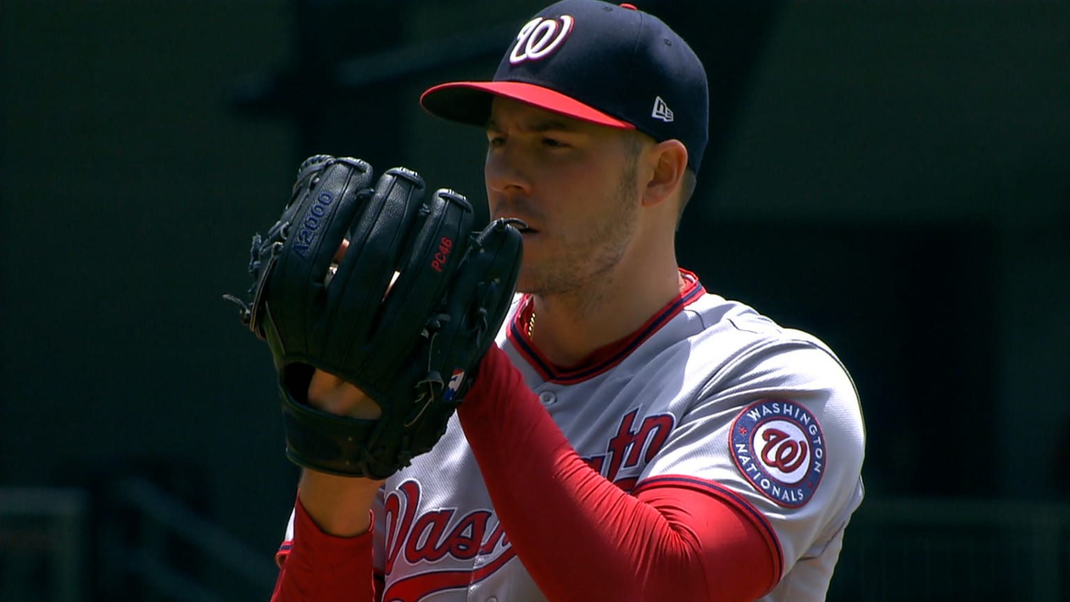 Patrick Corbin collects four punchouts vs. Braves | 06/03/2021 | Los ...