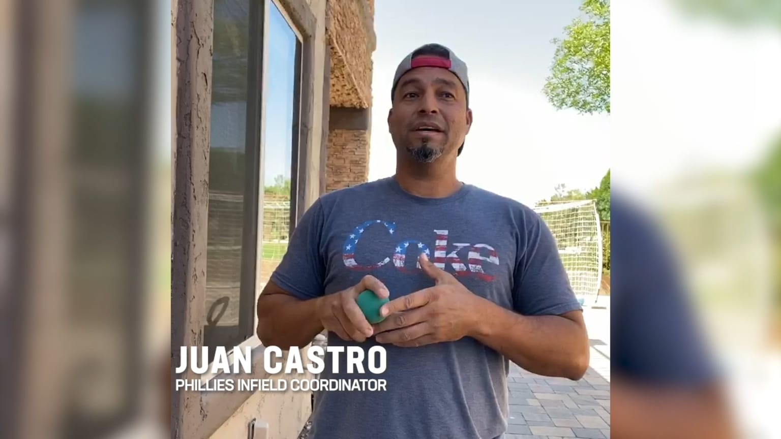 Infield Coach Juan Castro | 05302020 | MLB.com