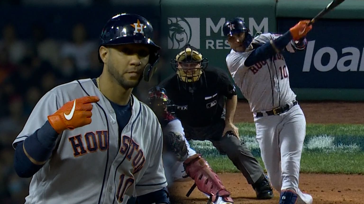Yuli Gurriel�s RBI double 10/20/2021 Houston Astros