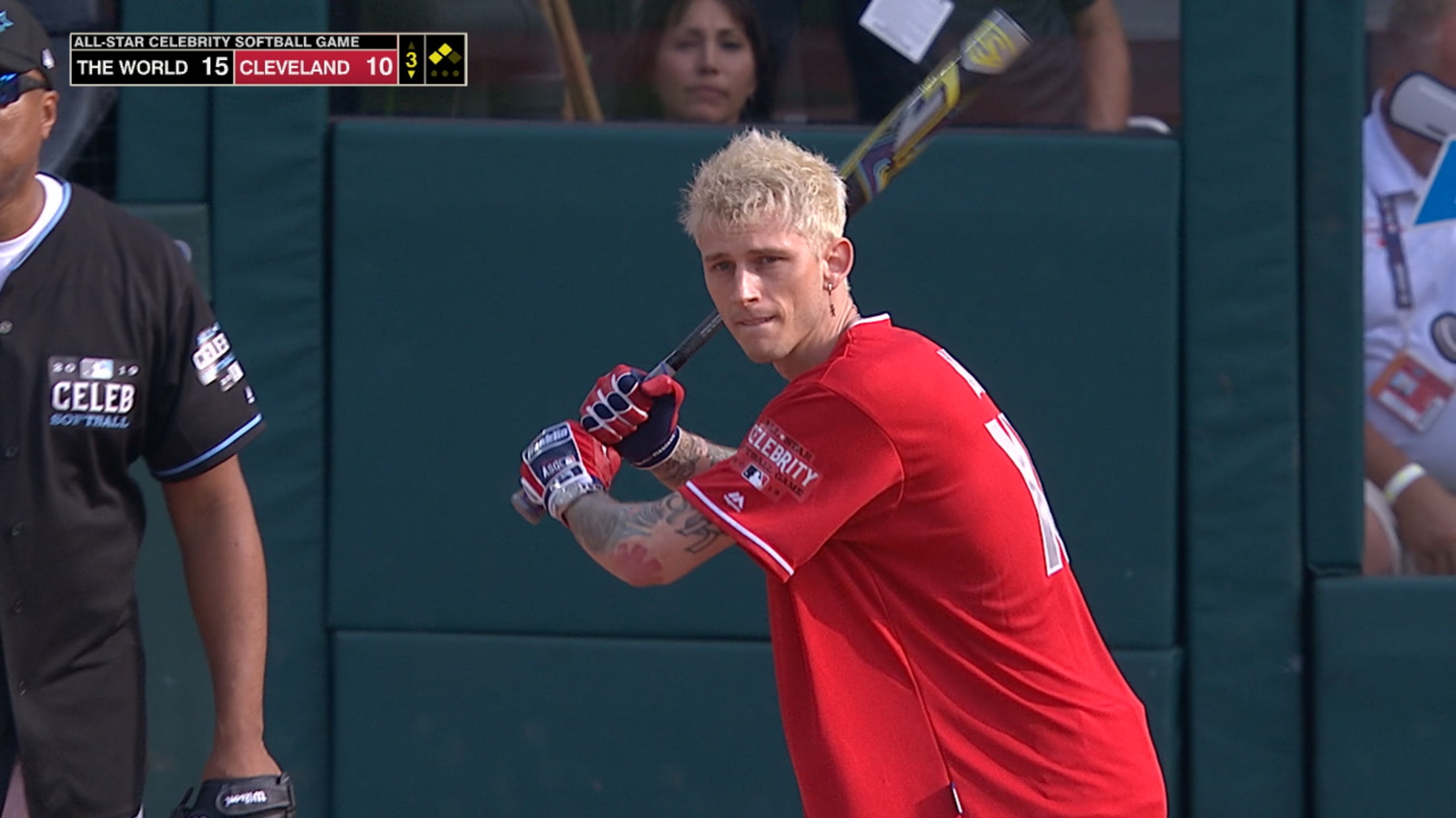 Hi! Where can I get the jersey MGK used at the softball game on MGK day  2023? : r/MachineGunKelly