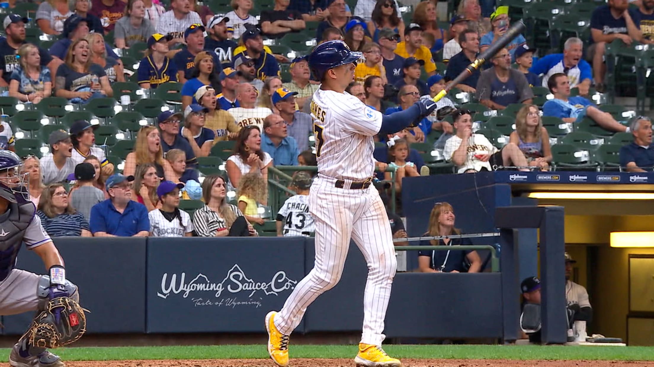 Willy Adames' game-tying home run, 04/25/2022