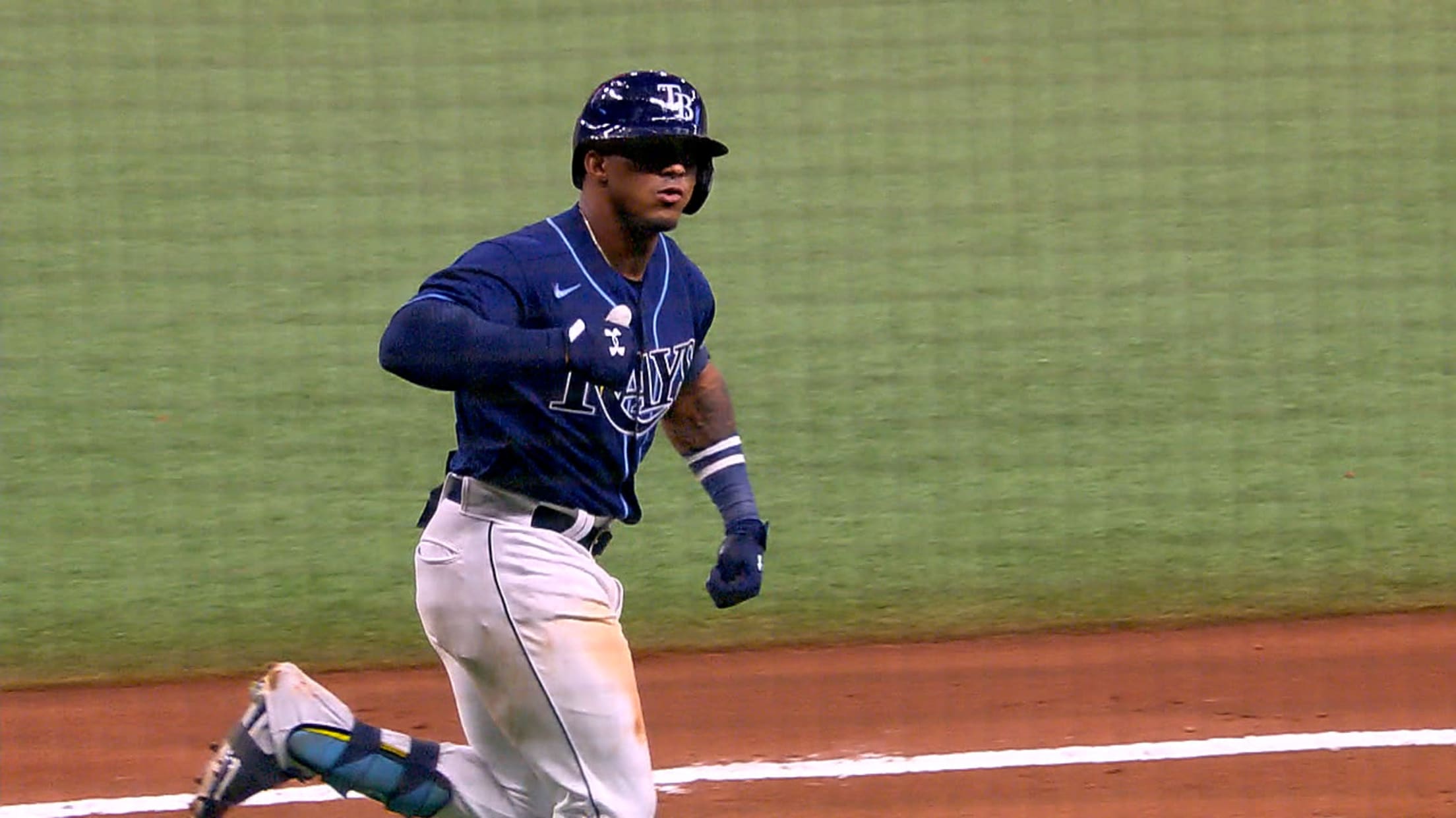 MLB on X: In his first at-bat of the spring, Wander Franco goes yard. 🚀   / X