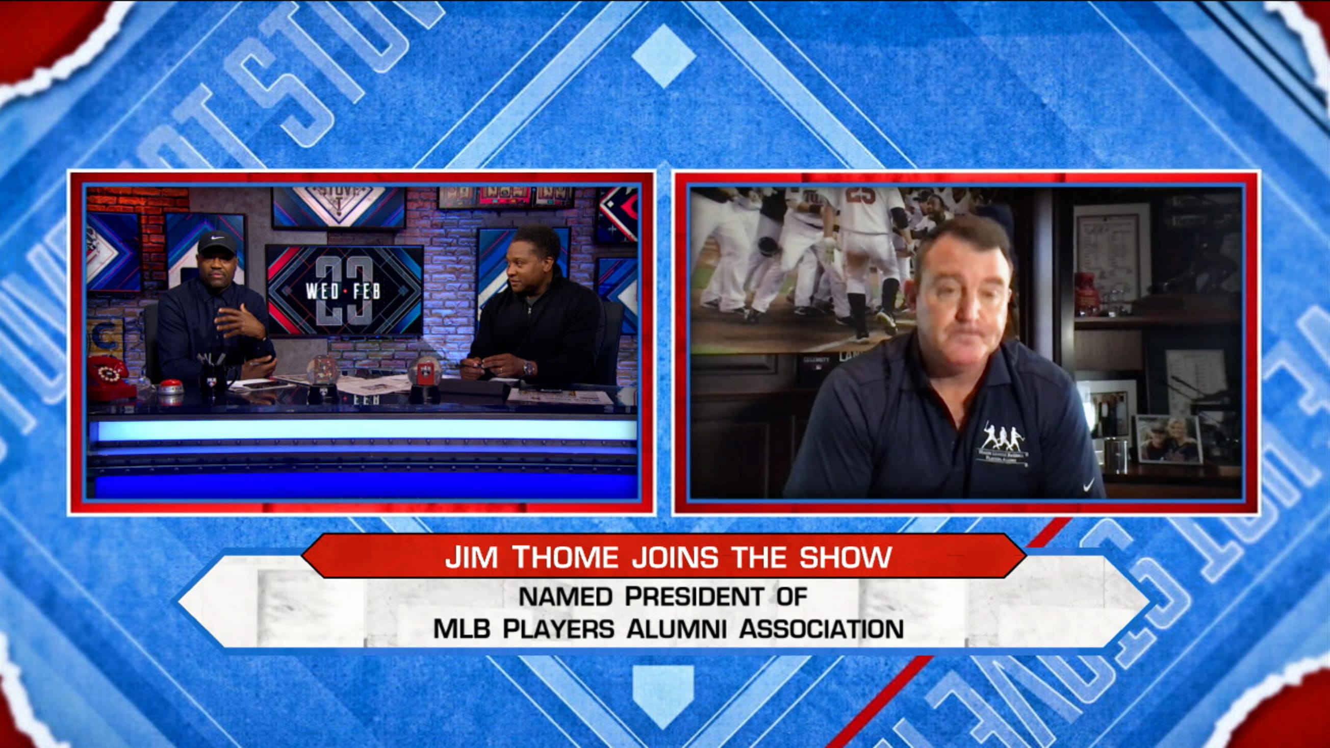 Jim Thome still close to baseball as new MLBPAA president