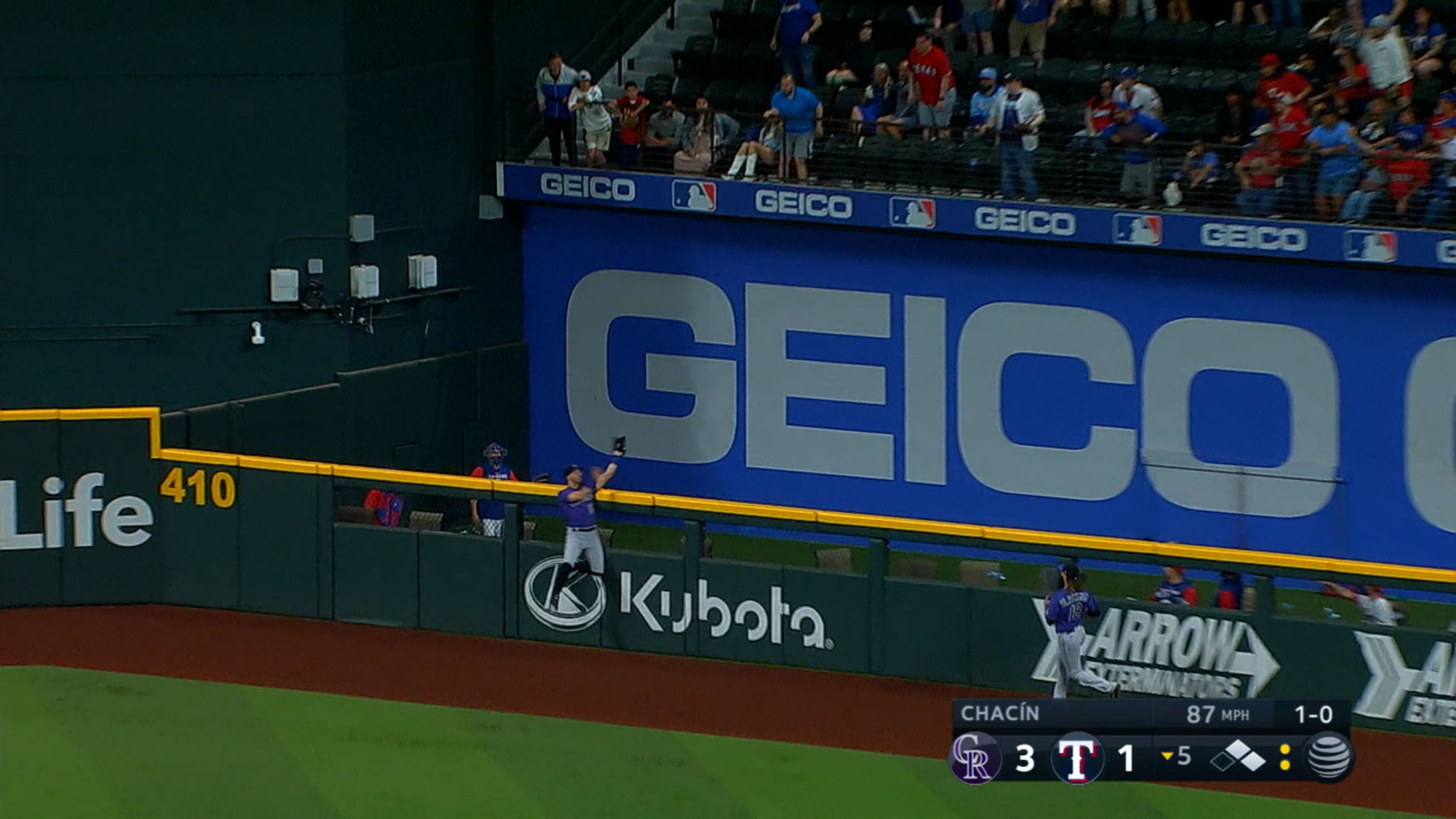 Randal Grichuk's HR-robbing catch was so unreal that a fan