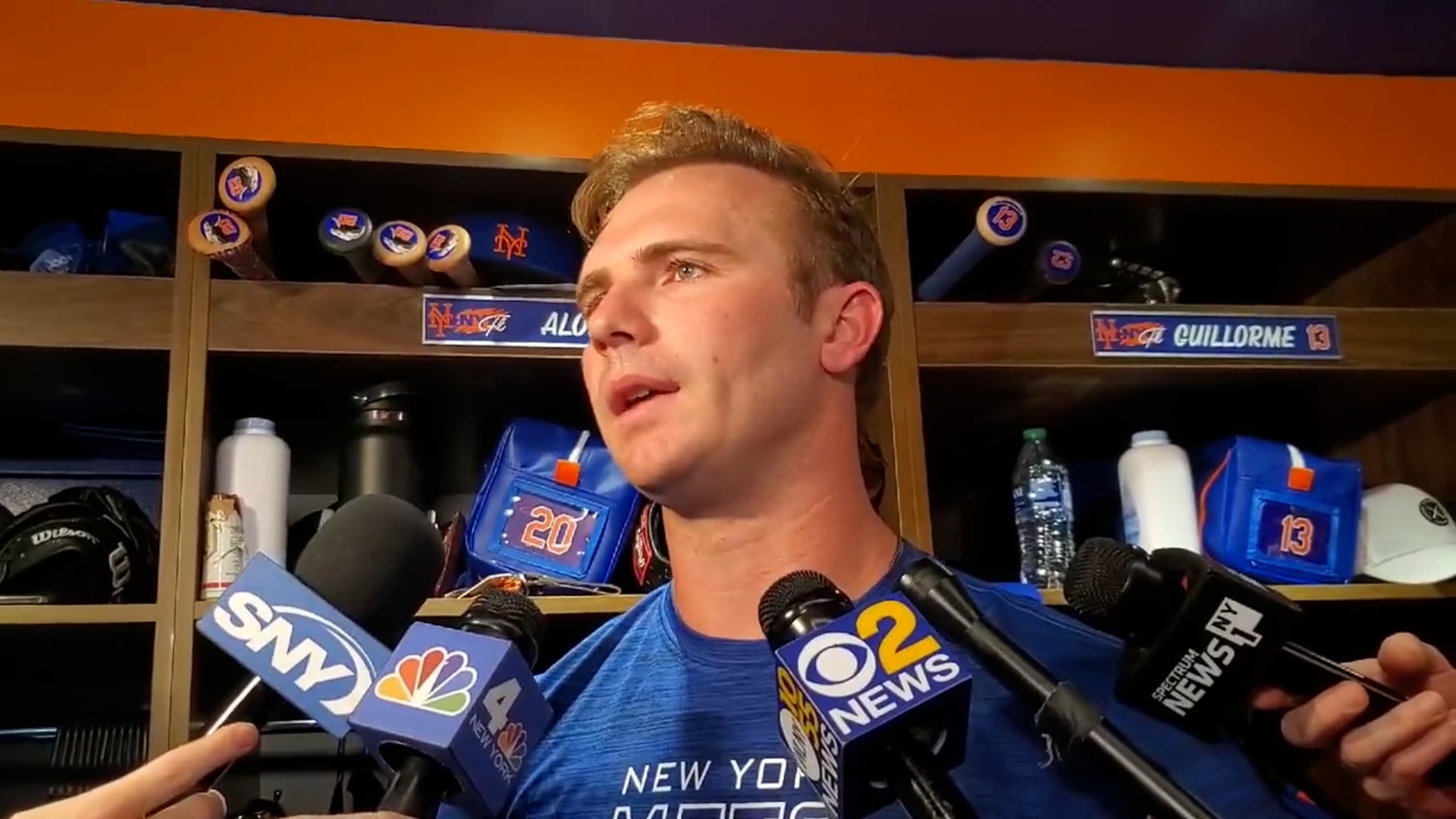 Pete Alonso's wife shares players car crash video
