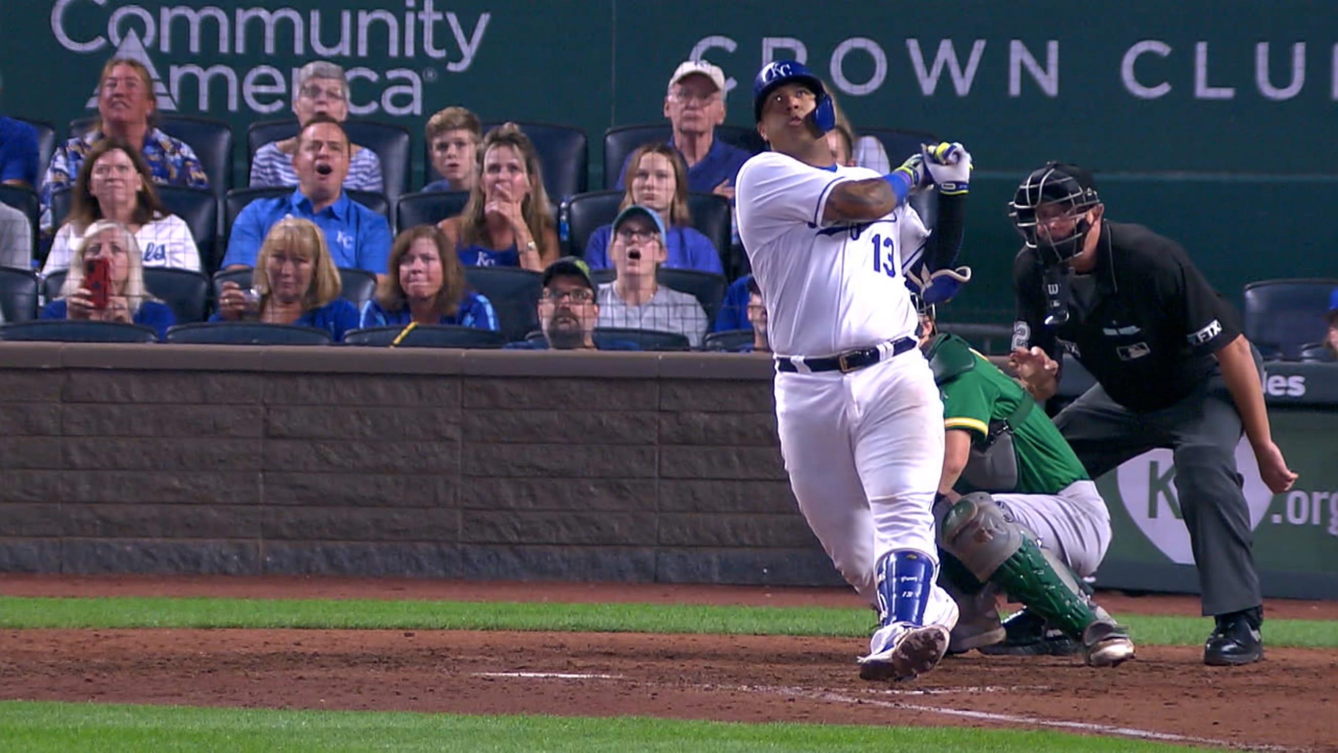 Salvador Perez unleashing barrage of home runs during Kansas City