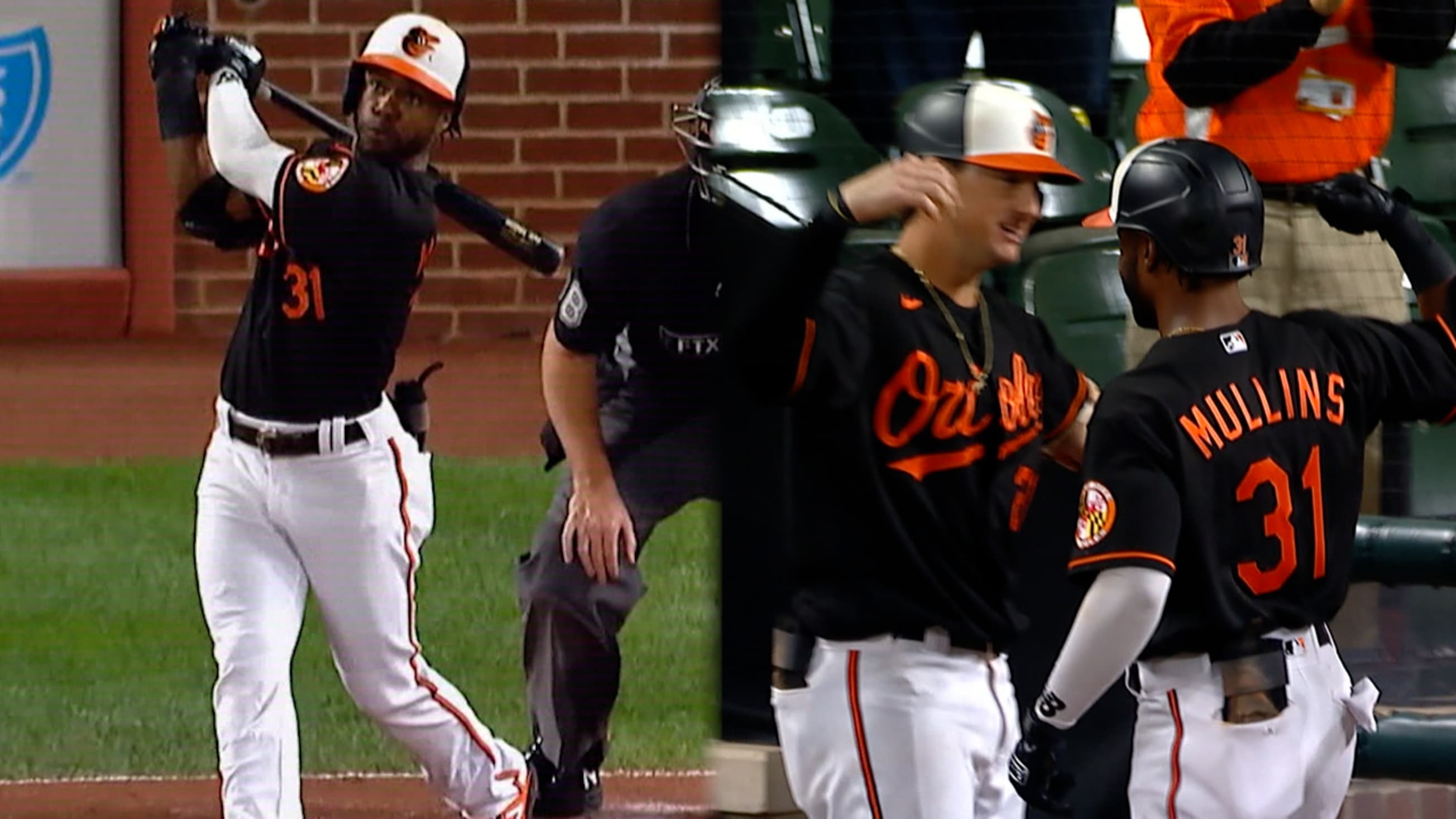 Cedric Mullins' 2-run home run, 03/19/2021