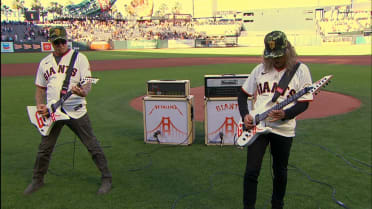 Watch Metallica Rock Out the National Anthem at San Francisco Giants Game –  Billboard